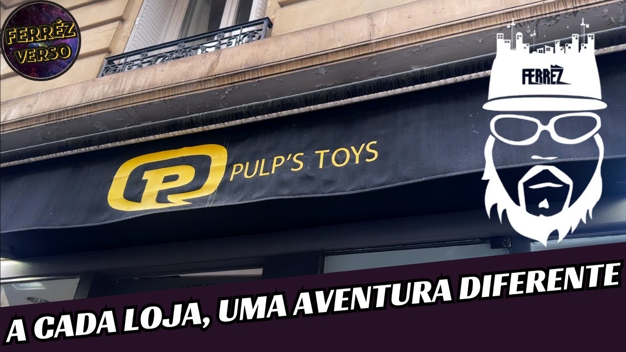 Pulp's Toys - Uma loja INACREDITÁVEL (Paris 🇫🇷)