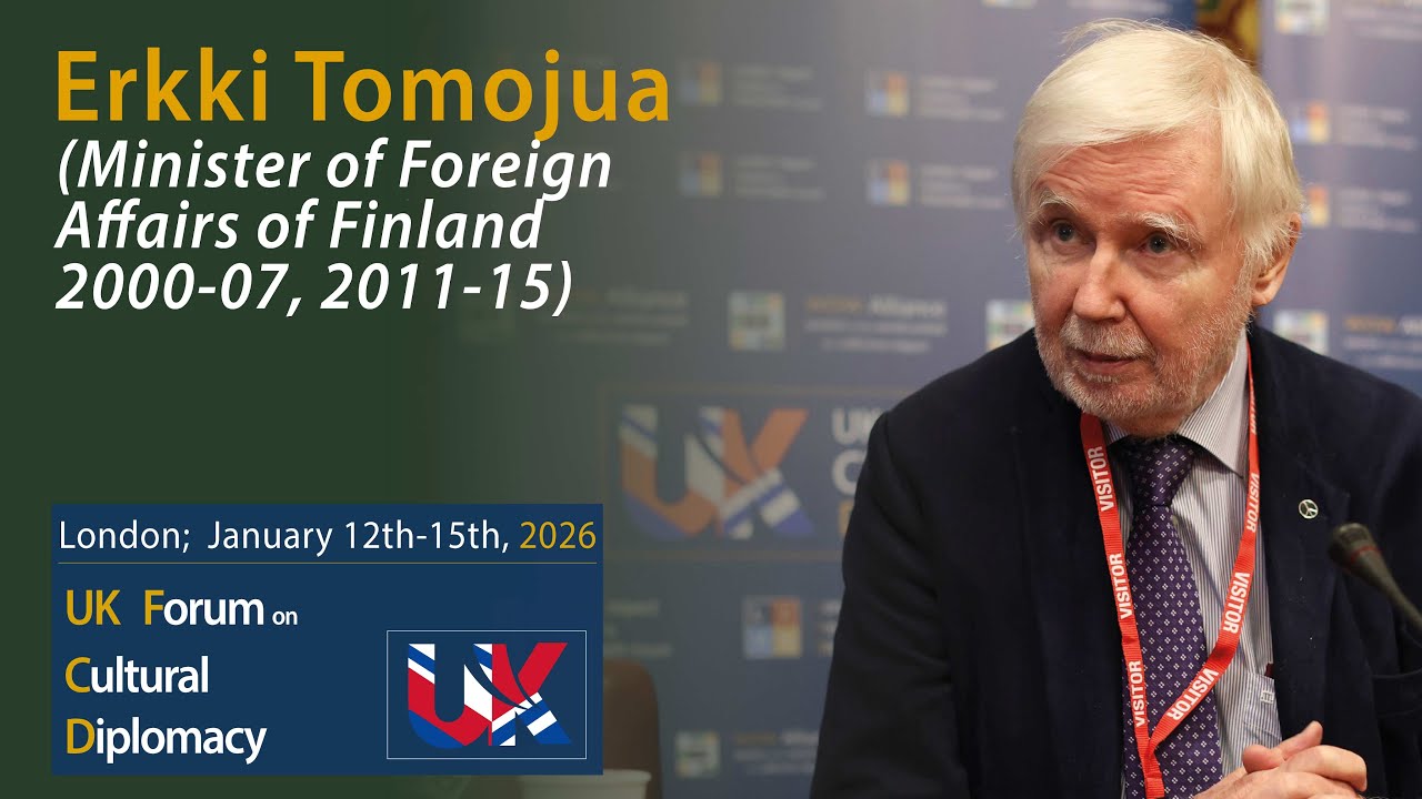 Erkki Tomojua (Minister of Foreign Affairs of Finland 2000-2007 &  2011-2015)