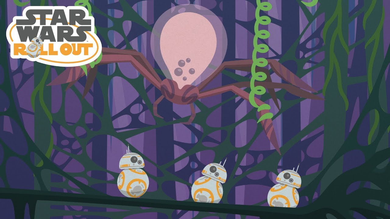 【Star Wars Roll Out 全新短編動畫 】BB-8 and the Jungle Adventure -  Ch3
