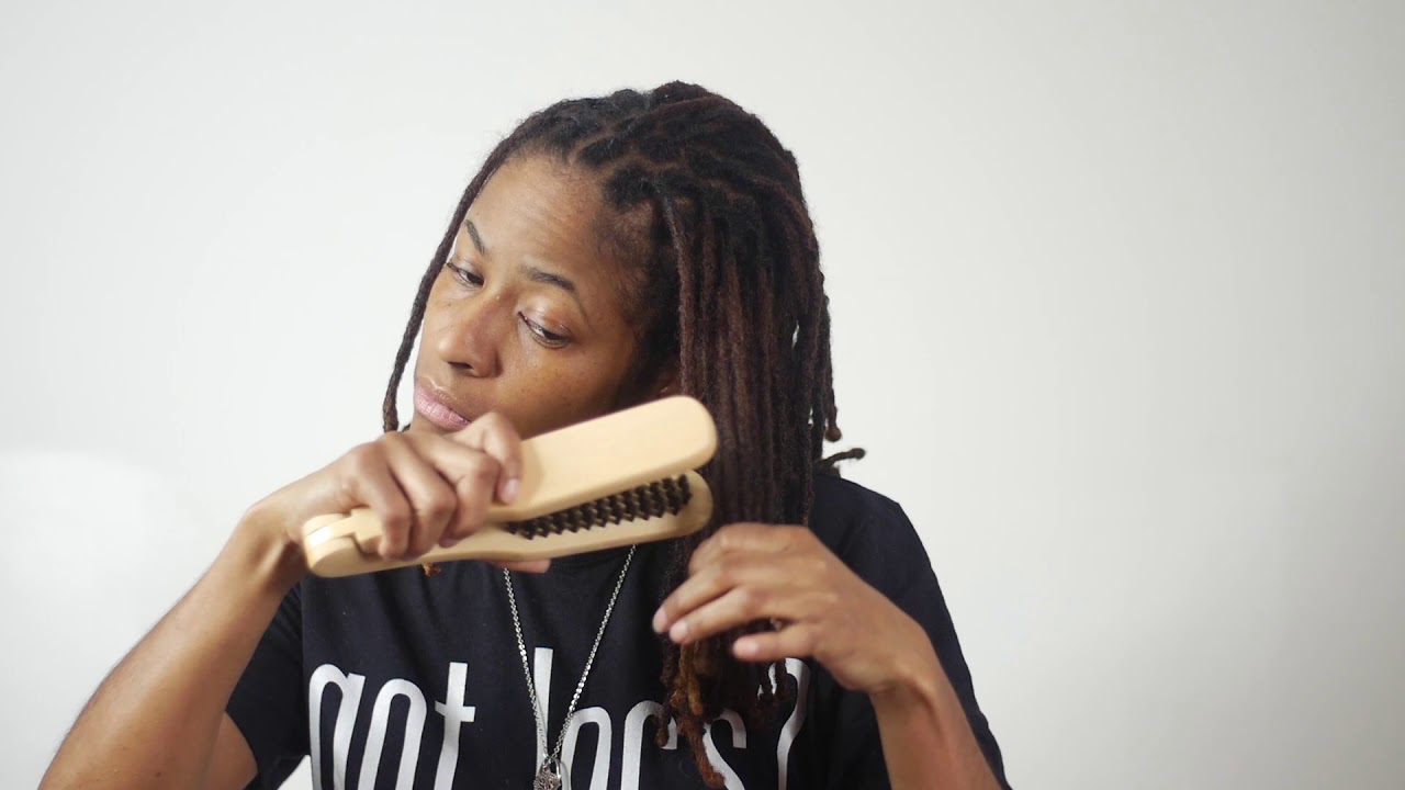 How To Use a LOC Brush: Dreadlock Brushing Demo