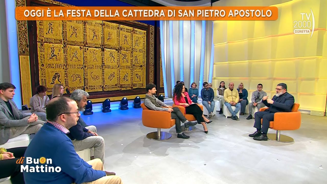 Di Buon Mattino (Tv2000) - Festa della Cattedra di San Pietro Apostolo