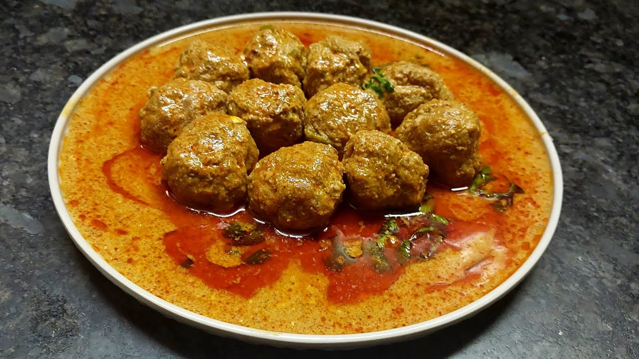 Kofta curry recipe 