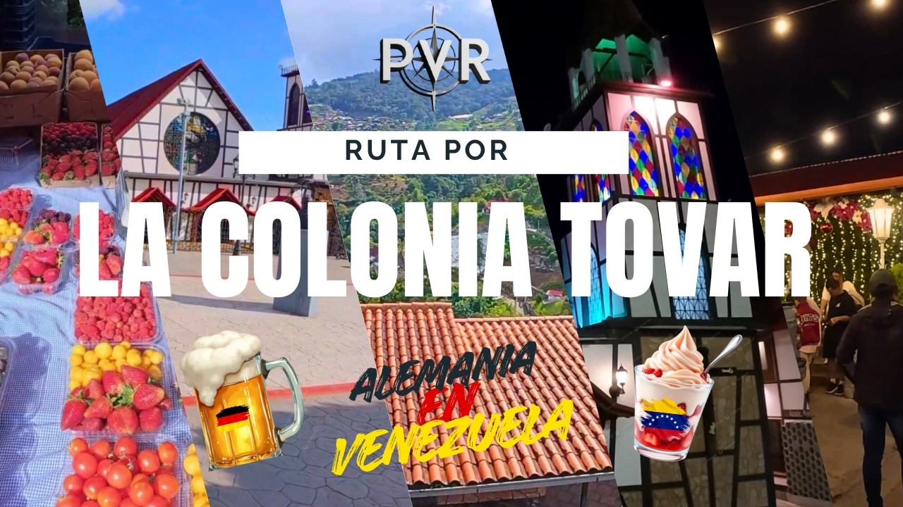 COLONIA TOVAR: El rincón de  ALEMANIA en Venezuela 🇻🇪 | Guía: Historia 📜, Comida 🍓 y Noche 🌙