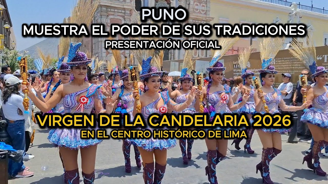 VIRGEN DE LA CANDELARIA 2026 Presentación Oficial se realizó en Lima [09/11/25] #peru #lima  #jeri