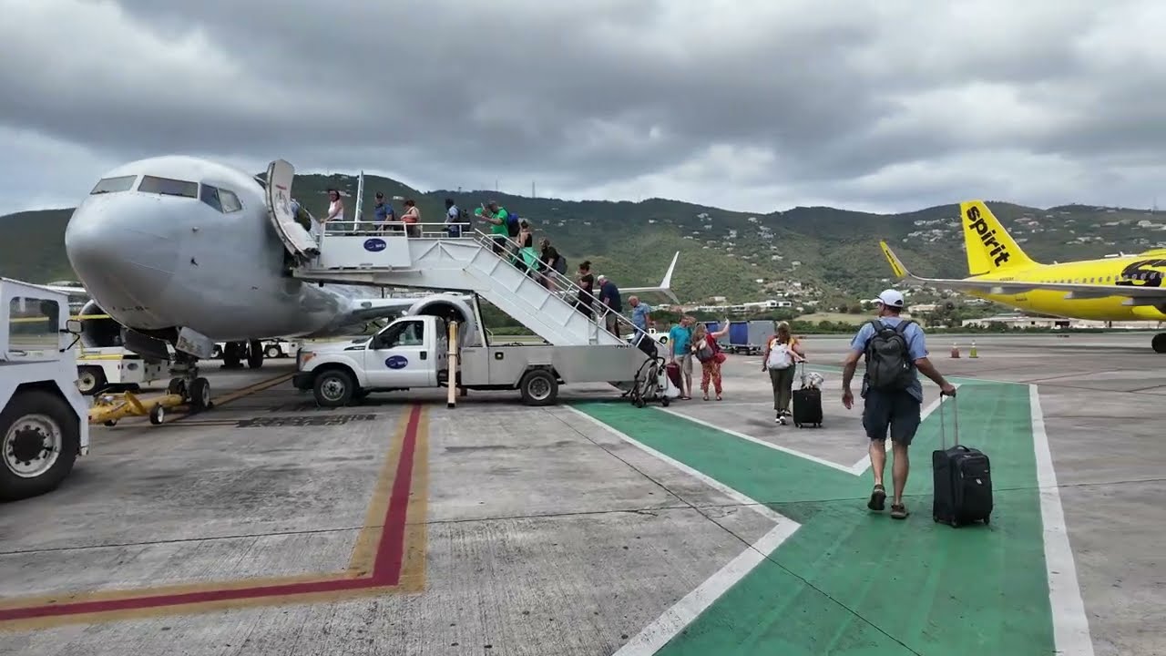 US Virgin Islands Departure  to Miami Airport Arrival on American Airlines