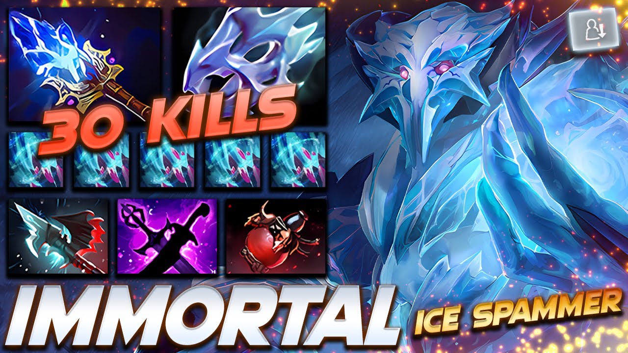 Ancient Apparition Ice Spammer Carry - Dota 2 Pro Gameplay [Watch & Learn]