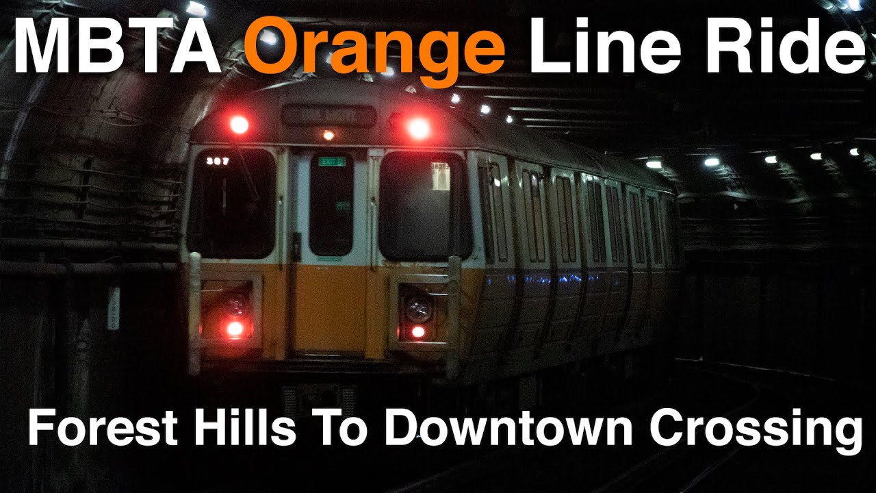 The Journey To Downtown Crossing | MBTA Orange Line Ride Uncut