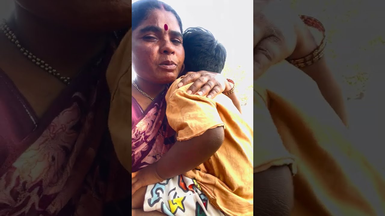 लेकरला आई वडील कसे खोट्यावणी करतात बघा 😳🥹
