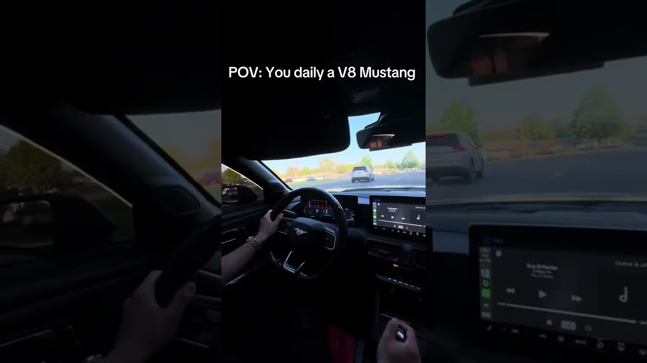 What it feels like to daily drive a 2024 Mustang GT #mustang #mustanggt #musclecar #s650mustang