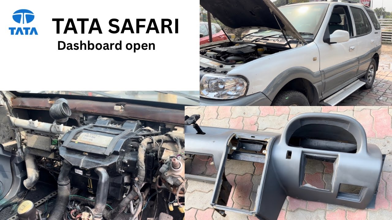 TATA  safari  dashboard open 
