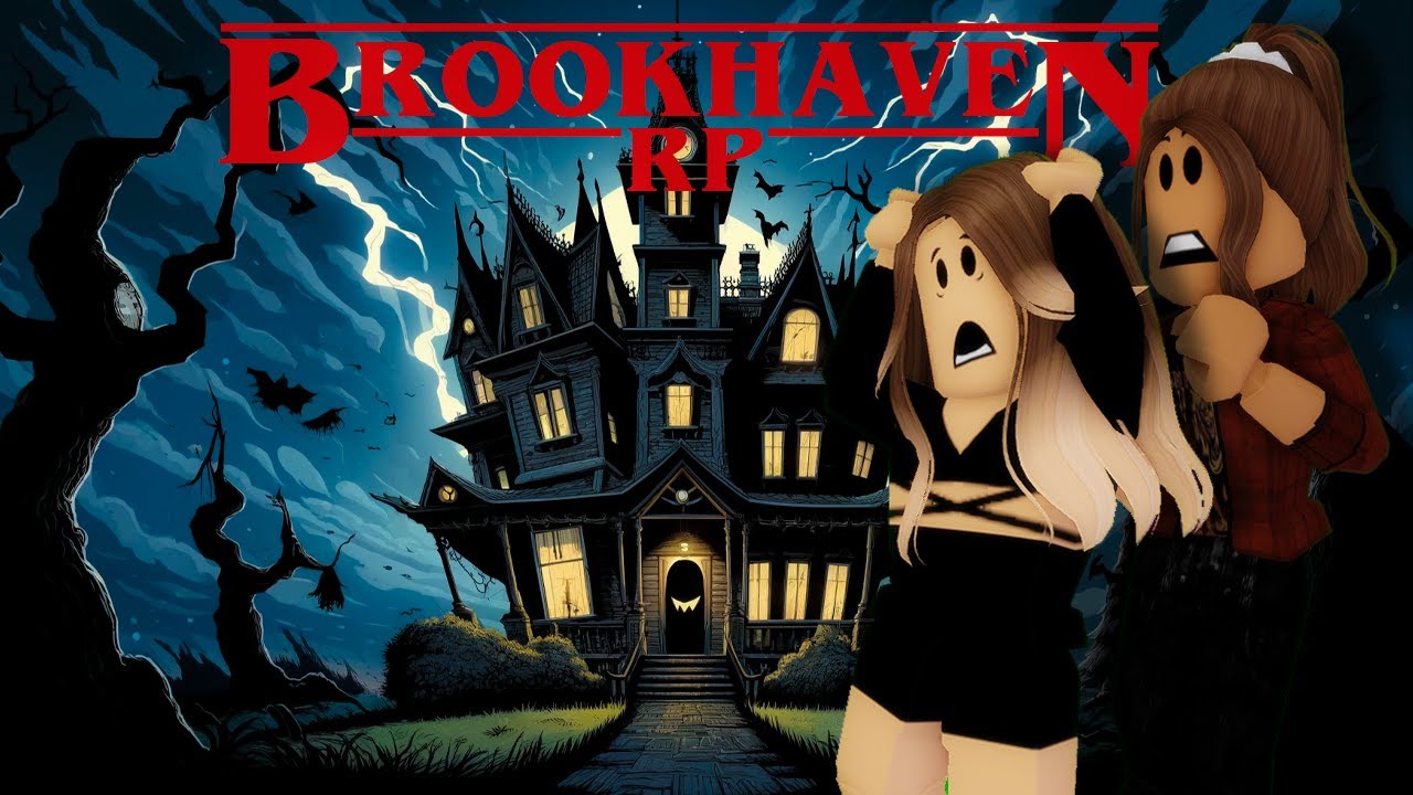 LA MAISON DU PENDU . . . 🏠 sur BROOKHAVEN 🏡 RP ! Roblox horror movie