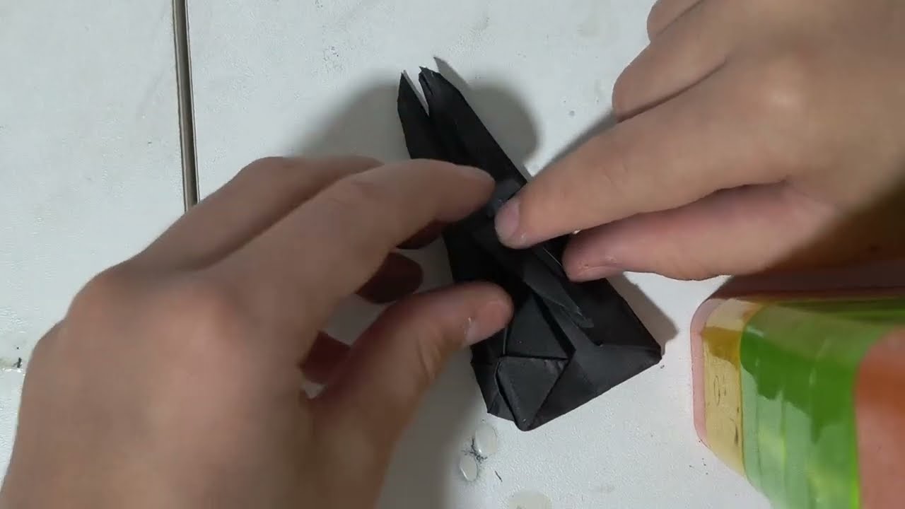 Séries de Xadrez Parte 1- Peão de Origami Completo 