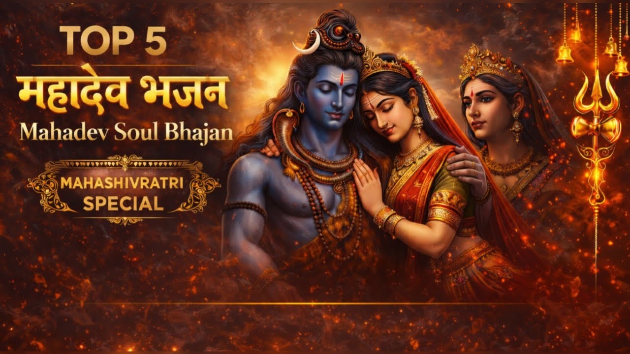 Top 5 महादेव भजन 2026 🔱 | Mahashivratri Special | Mahadev Soulful Bhajan | Har Har Mahadev
