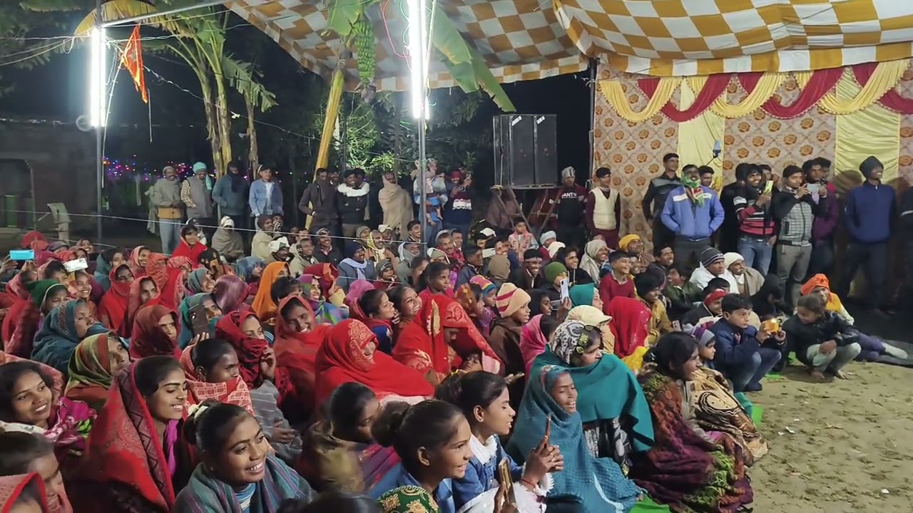 ग्राम हसन नगर में कथा प्रोग्राम