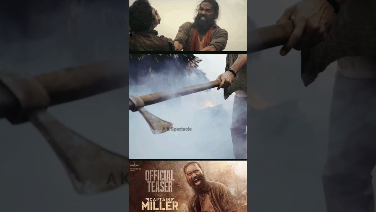 Captain Miller teaser #captainmiller #dhanush #teaser #tamil #shorts #trending
