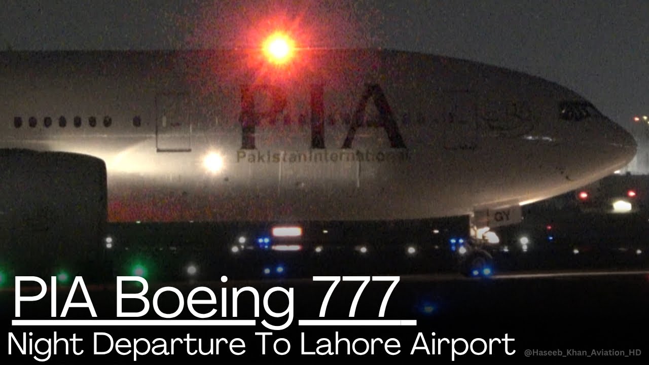 PIA Flight PK798 Takeoff From Toronto To Lahore! #pia #piatoronto #pakistan #pk798 #aviation 