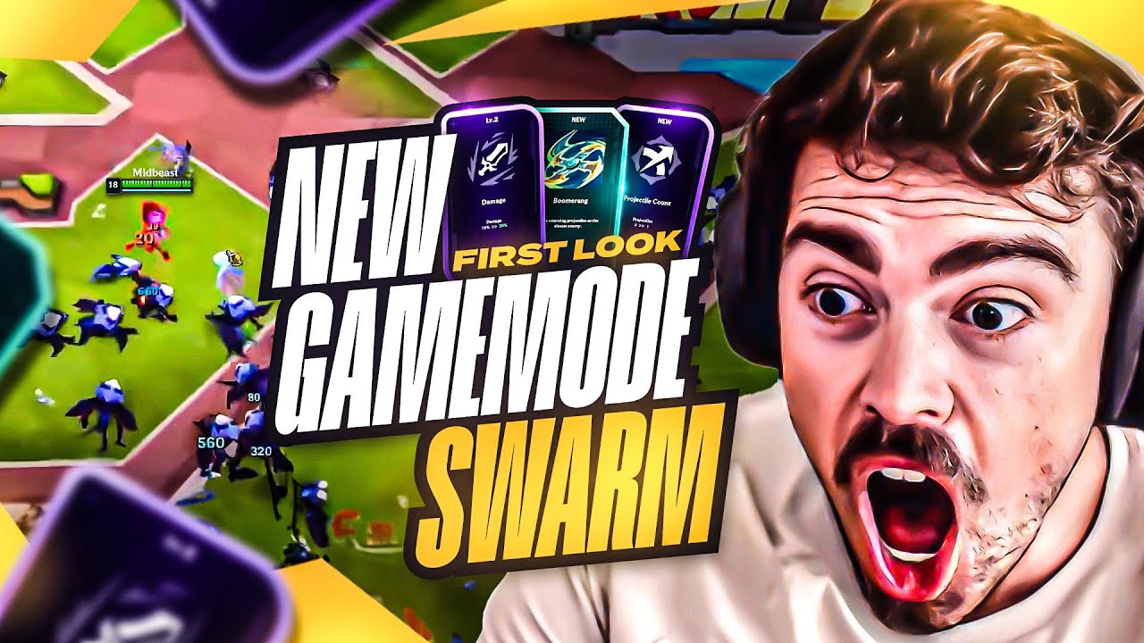 WORLDS FIRST NEW GAMEMODE SWARM *INSANE SURVIVAL PVE*