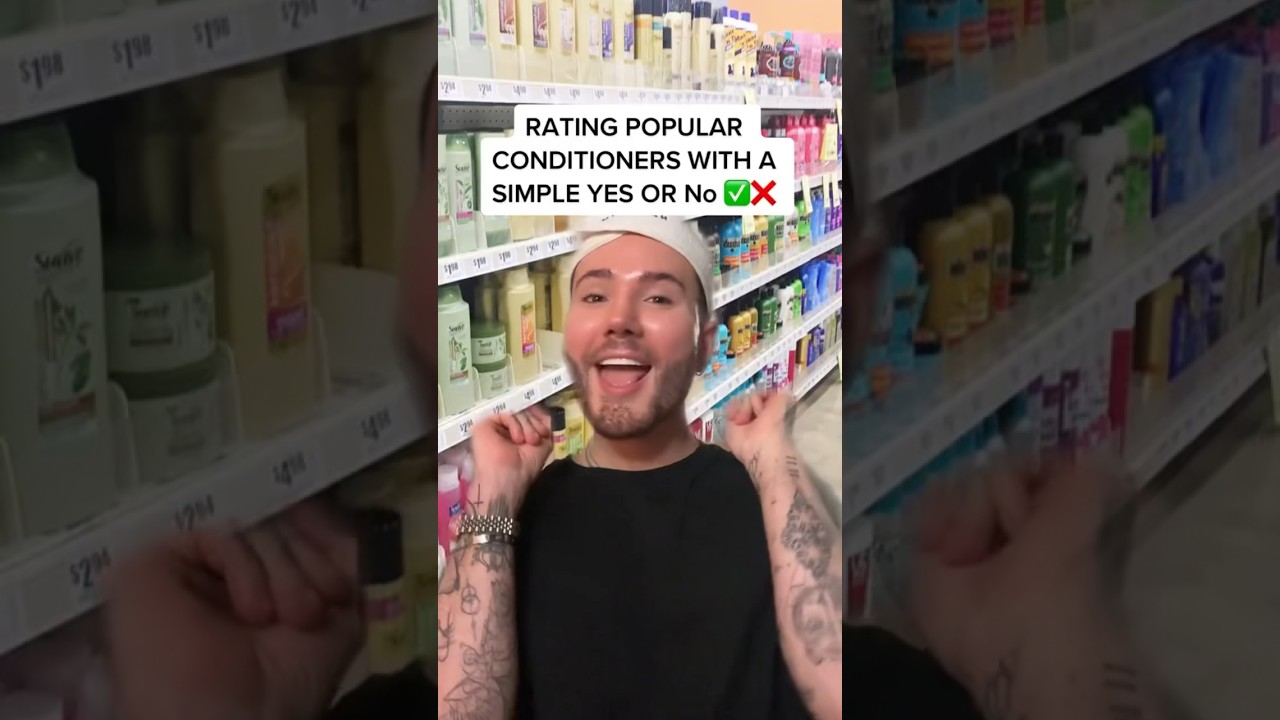RATING POPULAR CONDITIONERS!😱 (follow for more!💗) #hair #haircare #hairgrowth #hairstyle #haircut