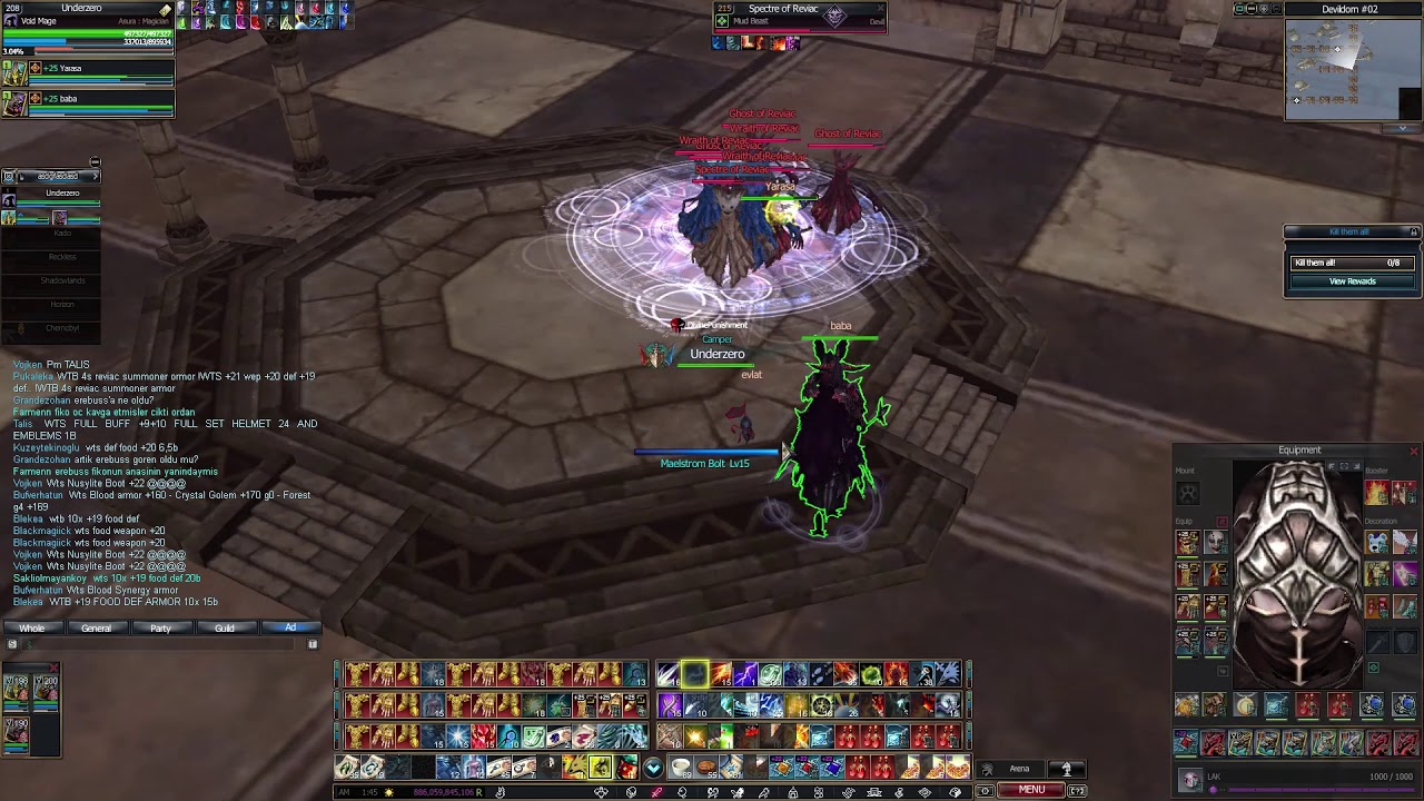 Rappelz DD6 Void Mage Solo