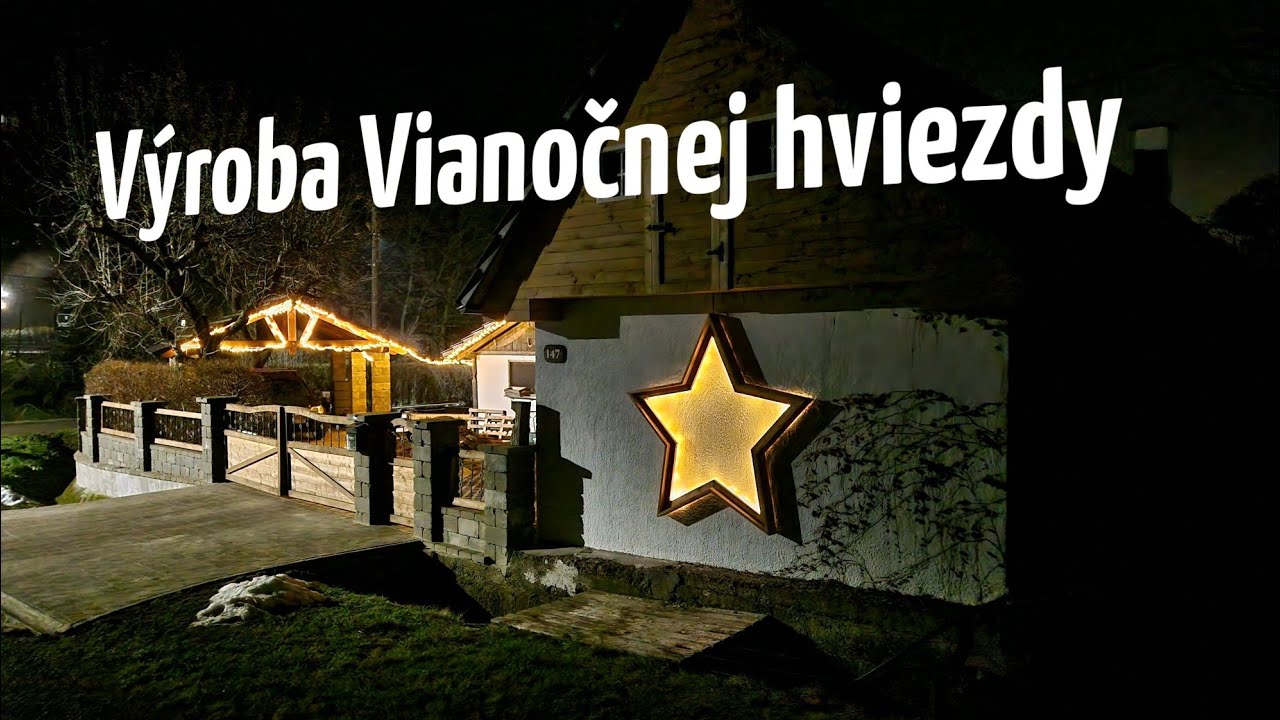Výroba najväčšej Vianočnej hviezdy