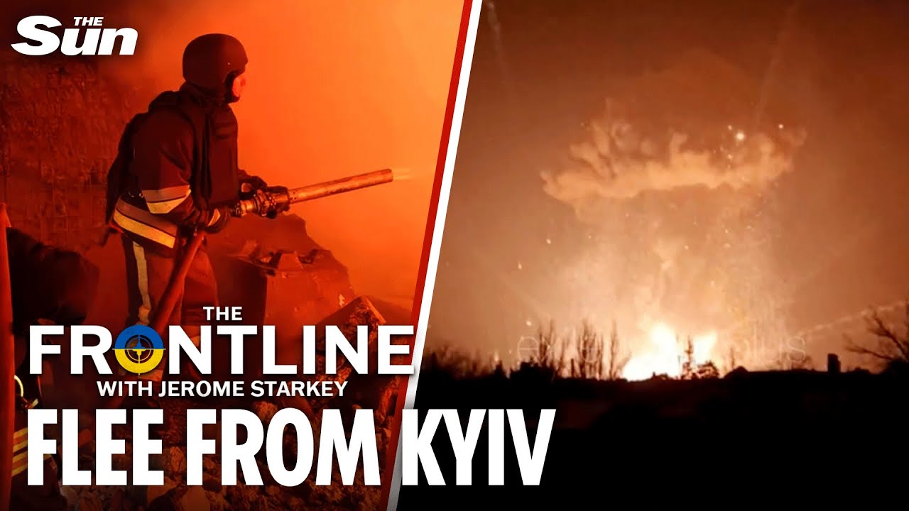 Ukraine launches MASSIVE attack on key port as Kyiv residents told to flee over energy crisis