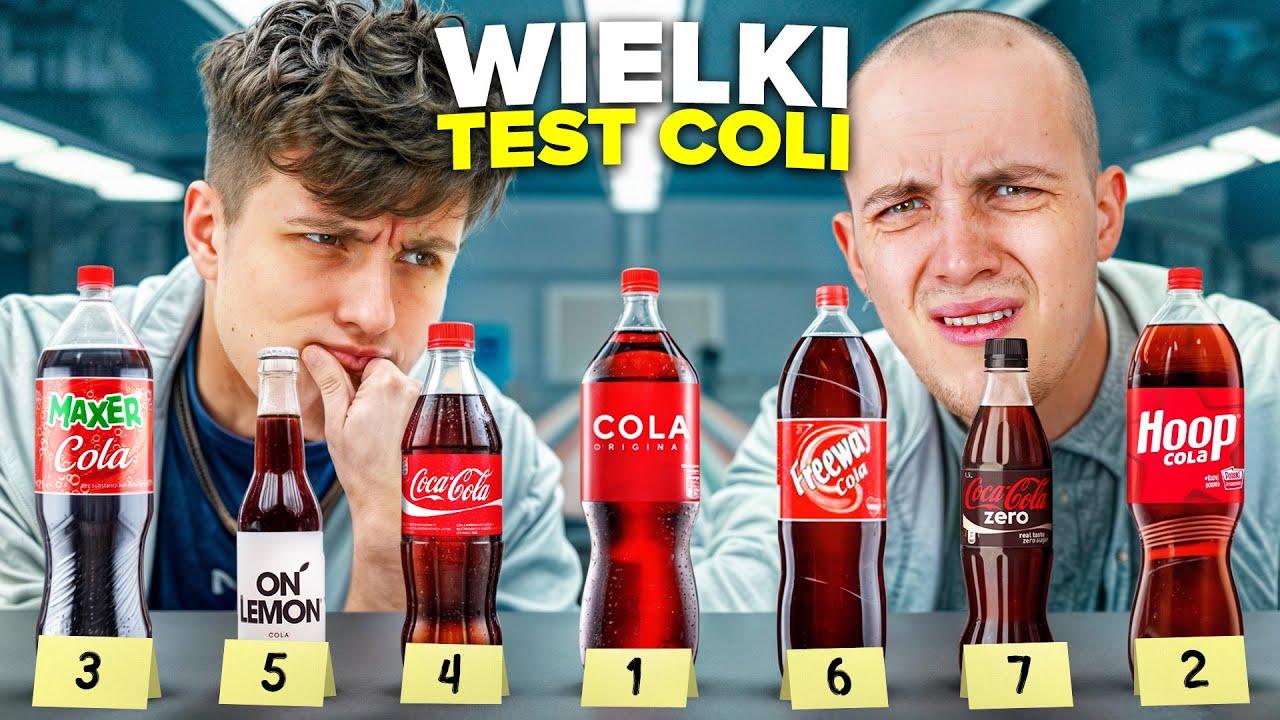 SPRAWDZILIŚMY KT&Oacute;RA COLA JEST NAJLEPSZA!