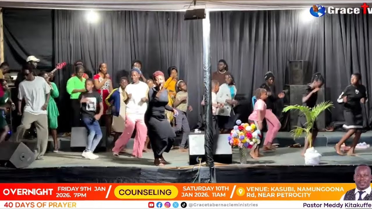 40 Days Of Prayer (Day 6) at Grace Tabernacle Miracle Grounds Kasubi