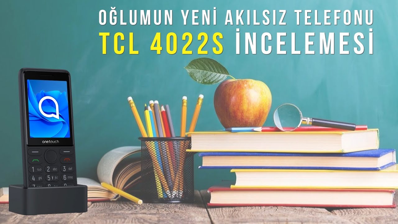 TCL One Touch 4022S Tuşlu Telefon İncelemesi. Öğrenci / Asker / Yaşlı / Detoks Telefonu