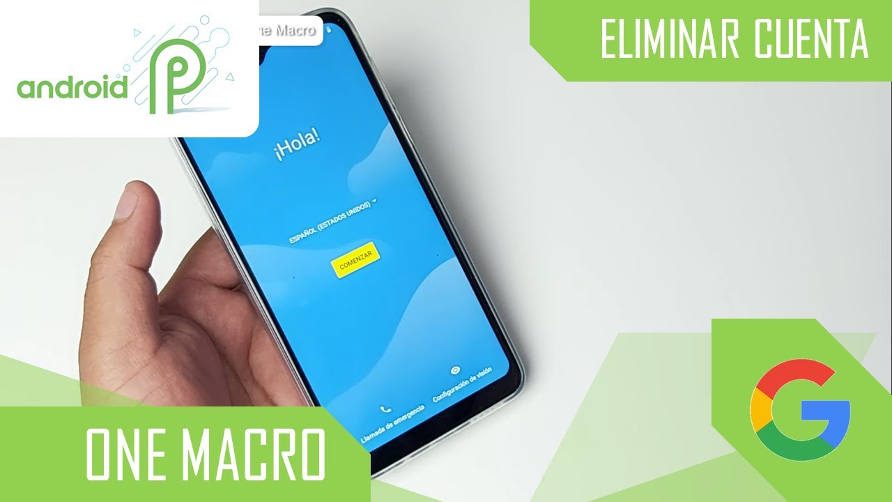 Eliminar Cuenta de Google Motorola One Macro