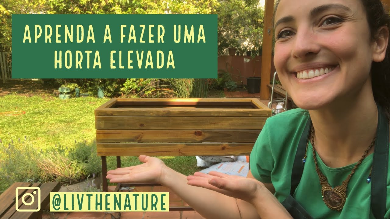 Aprenda a fazer uma horta elevada