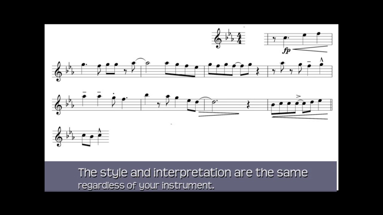 Jazz Sight Reading Challenge #11 - Easy-Medium Jazz-Rock Phrase - Saxophone Lessons