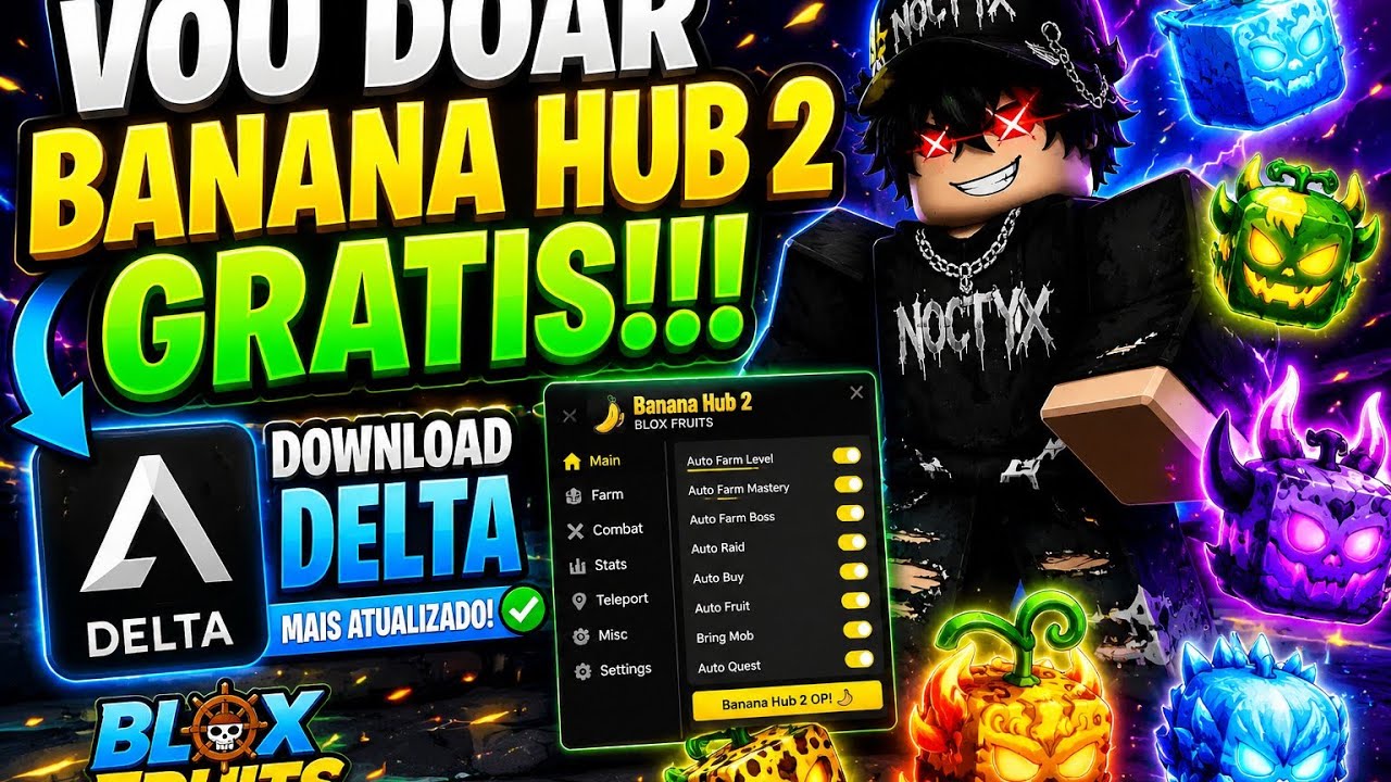 🍌 BANANA HUB GR&Aacute;TIS!! LINK ATUALIZADO!! LINK NOS COMENT&Aacute;RIOS FIXADOS