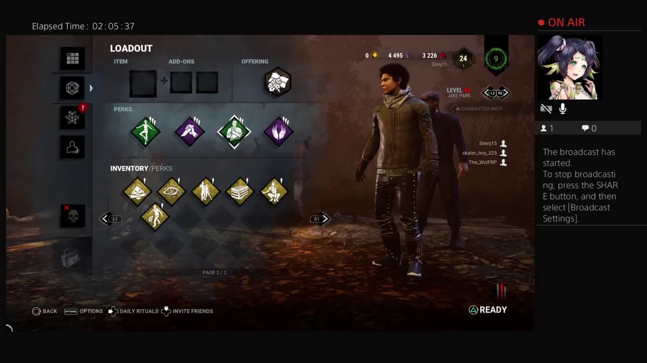Silenj15  dead by daylight trying to beat noob3 record