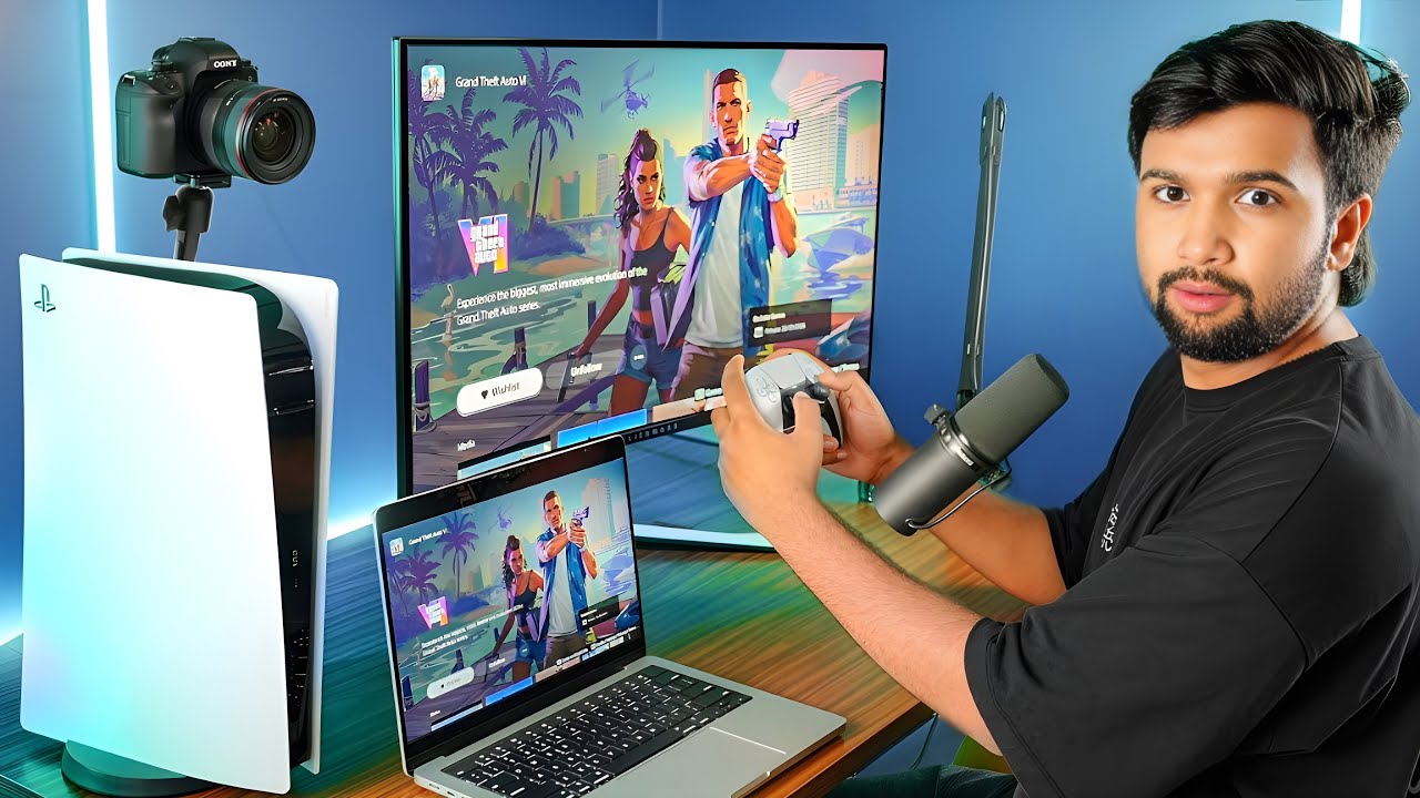 How I Built My GTA 6 Streaming Setup for YouTube + Tips to Grow Fast!
