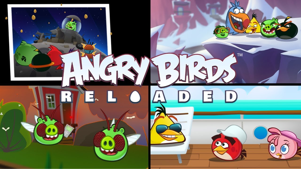 Angry Birds Reloaded - All Cutscenes (20 de Julho de 2024)