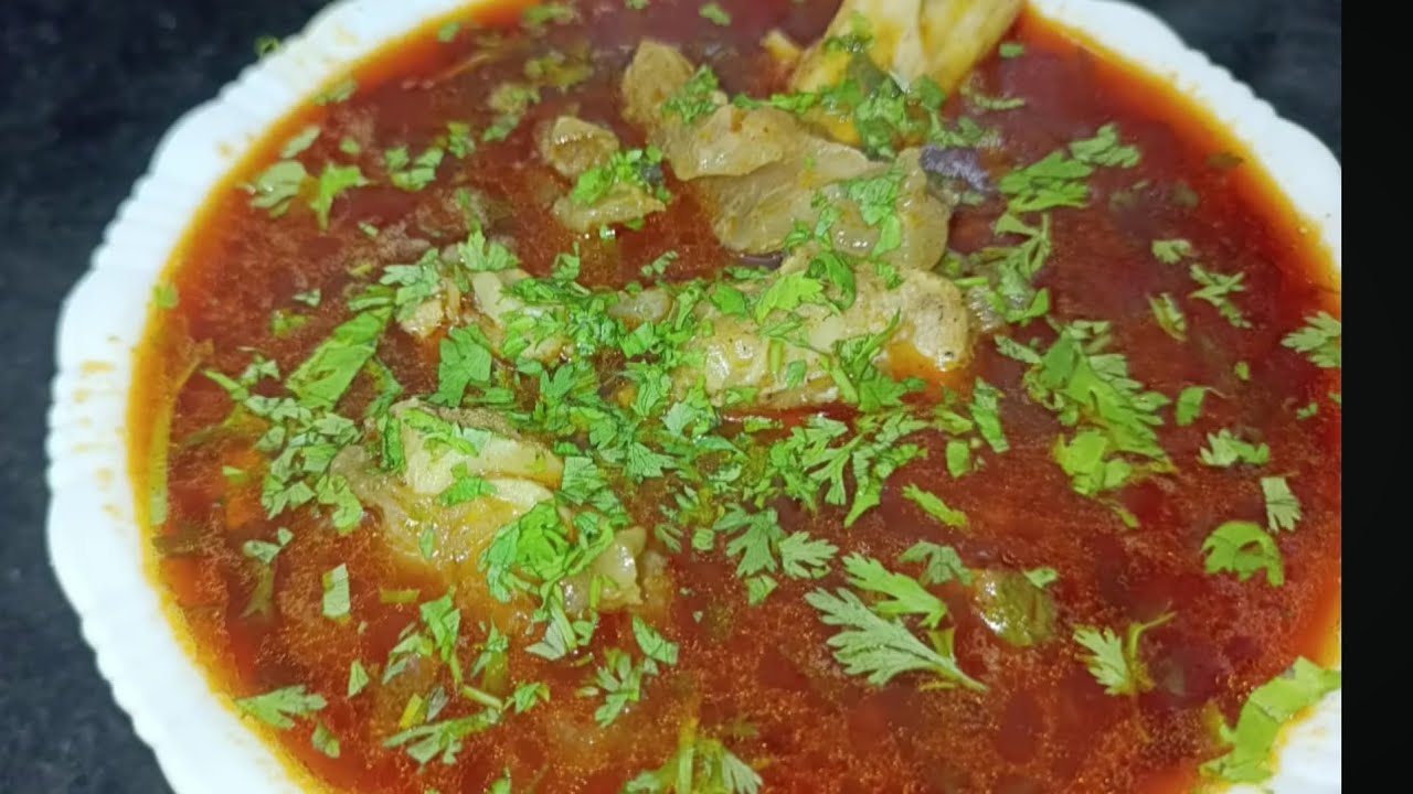 Hyderabadi style paye ka salan😋 # cooking# nashra#youtube 