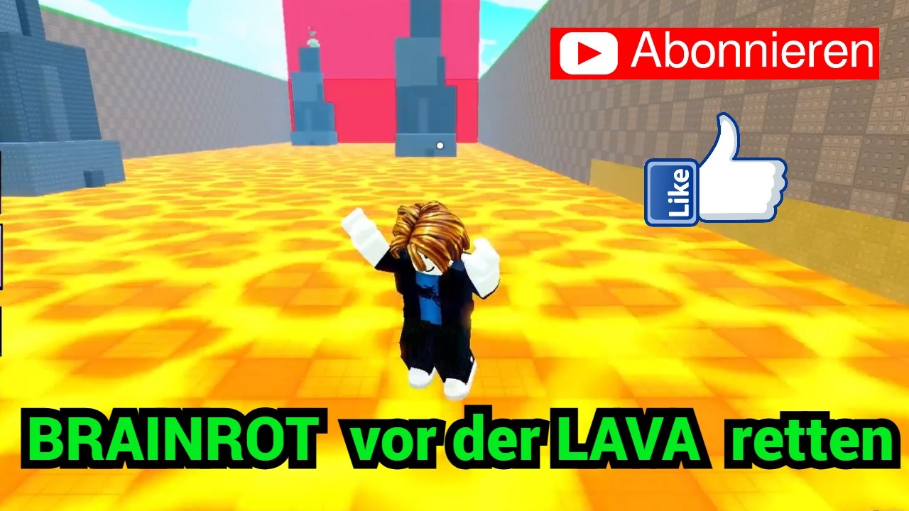 Wir müssen die BRAINROT vor der LAVA retten I Forza Hubi