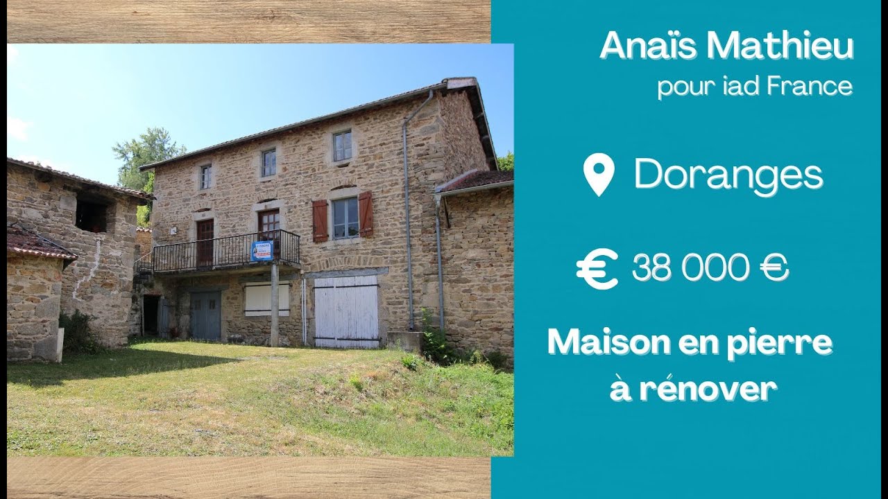 Maison en pierre Doranges