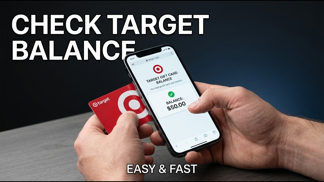 How to Check Balance on a Target Gift Card | Target Gift Card Balance Online | Gift Card Balance