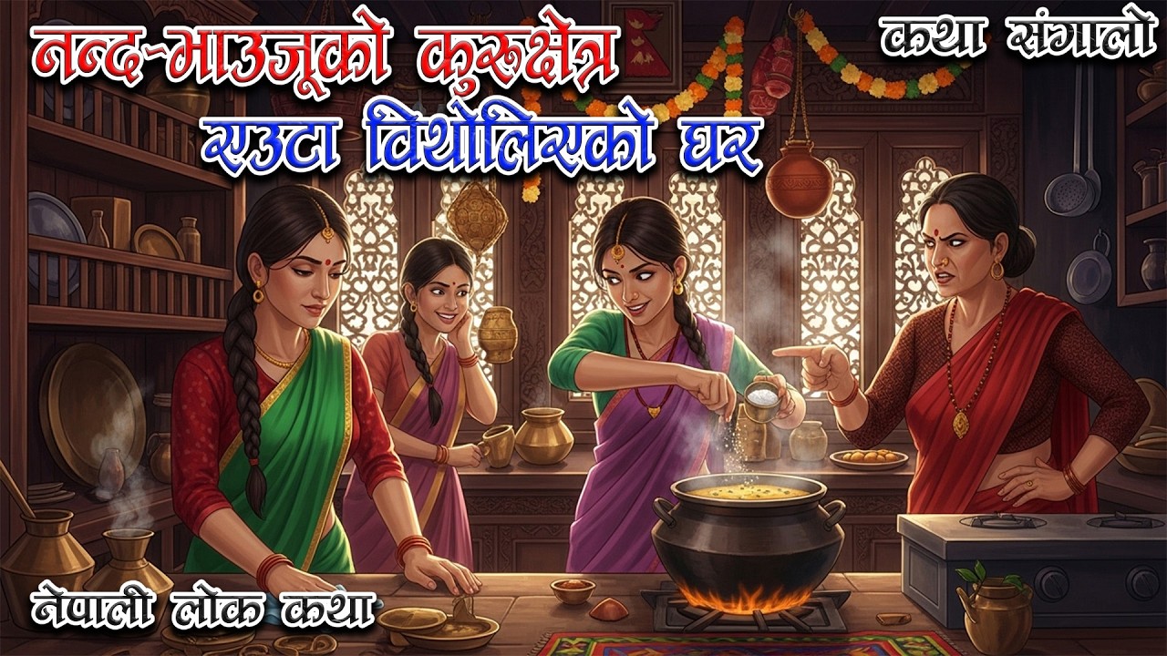 नन्द-भाउजूको कुरुक्षेत्र  एउटा विथोलिएको घर | | नेपाली लोककथा | Nepali Story | Nepali Lok Katha