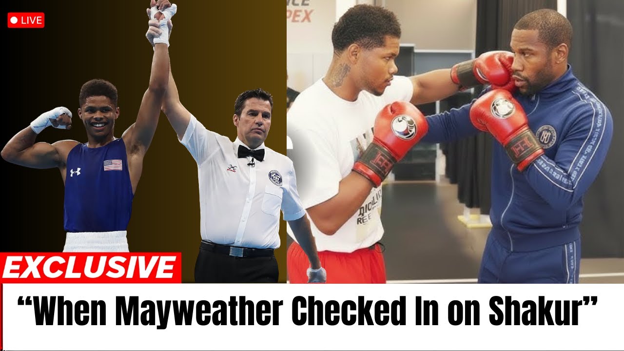 Mayweather’s SURPRISE Visit to Shakur Stevenson’s Camp (Full Access)