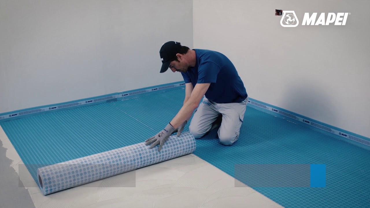 Waterdicht, ontkoppelings- en anti-scheur membraan Mapeguard UM 35