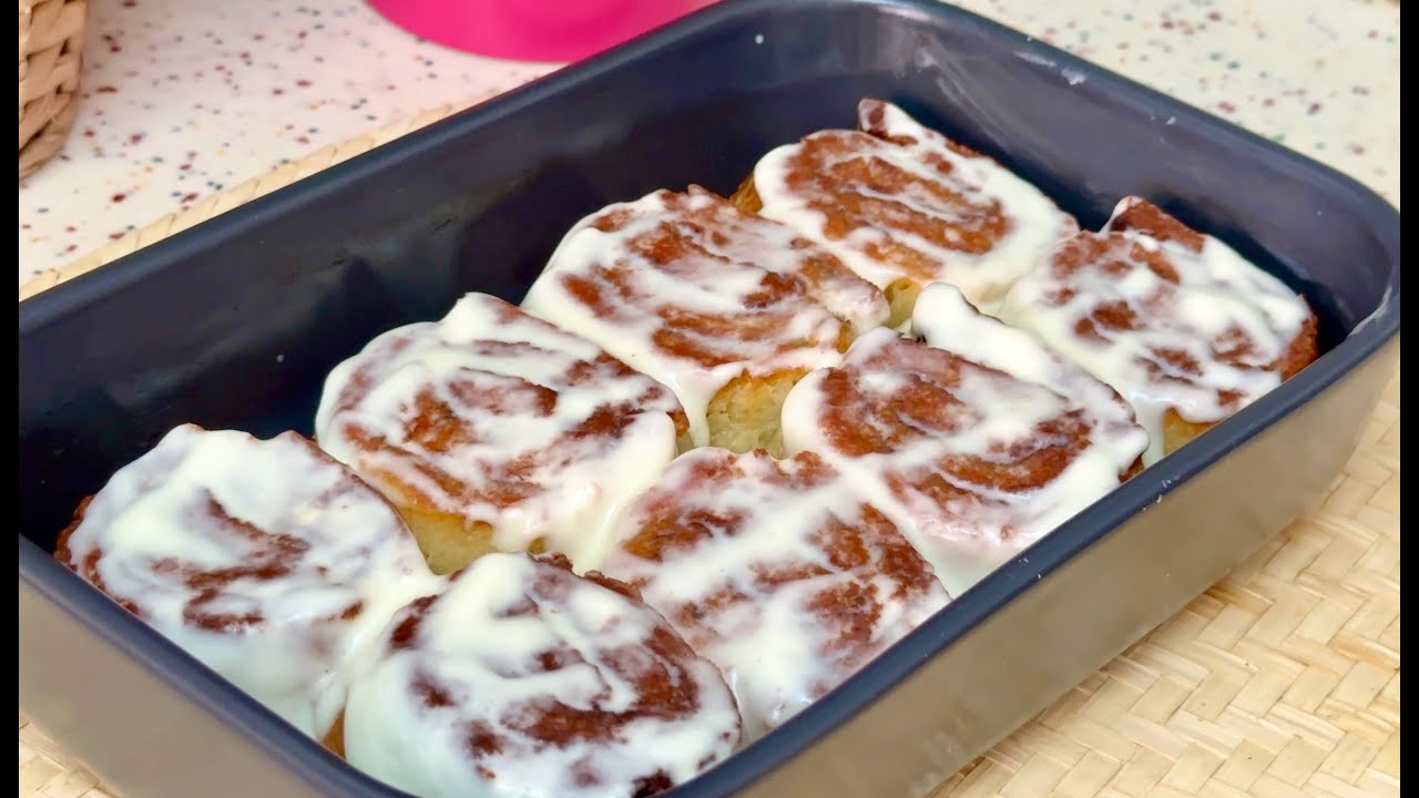 Weiche Zimtschnecken ohne Mehl & ohne Zucker | ketogen glutenfrei & low carb | Cinnamon Rolls Rezept