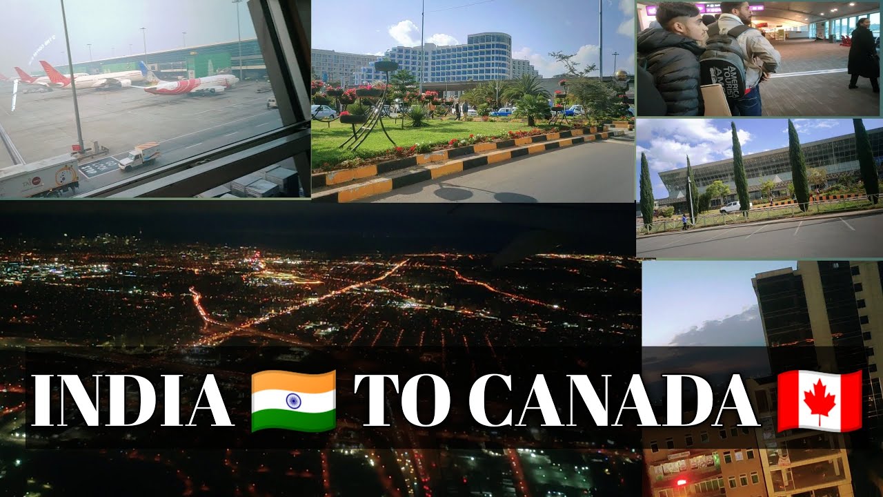 India 🇮🇳 to Canada 🇨🇦 || Ethiopian Airline || is it good Or not 🤔 #1 vlog