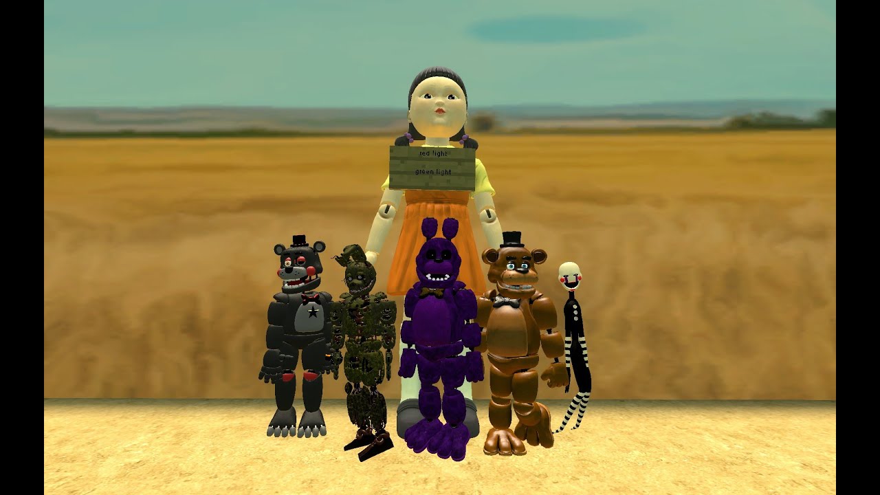 the fnaf games season 2 red light green light