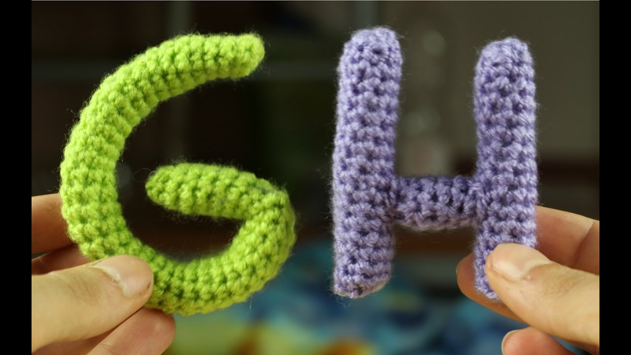 Alfabeto Amigurumi ● Lettere G e H | World Of Amigurumi