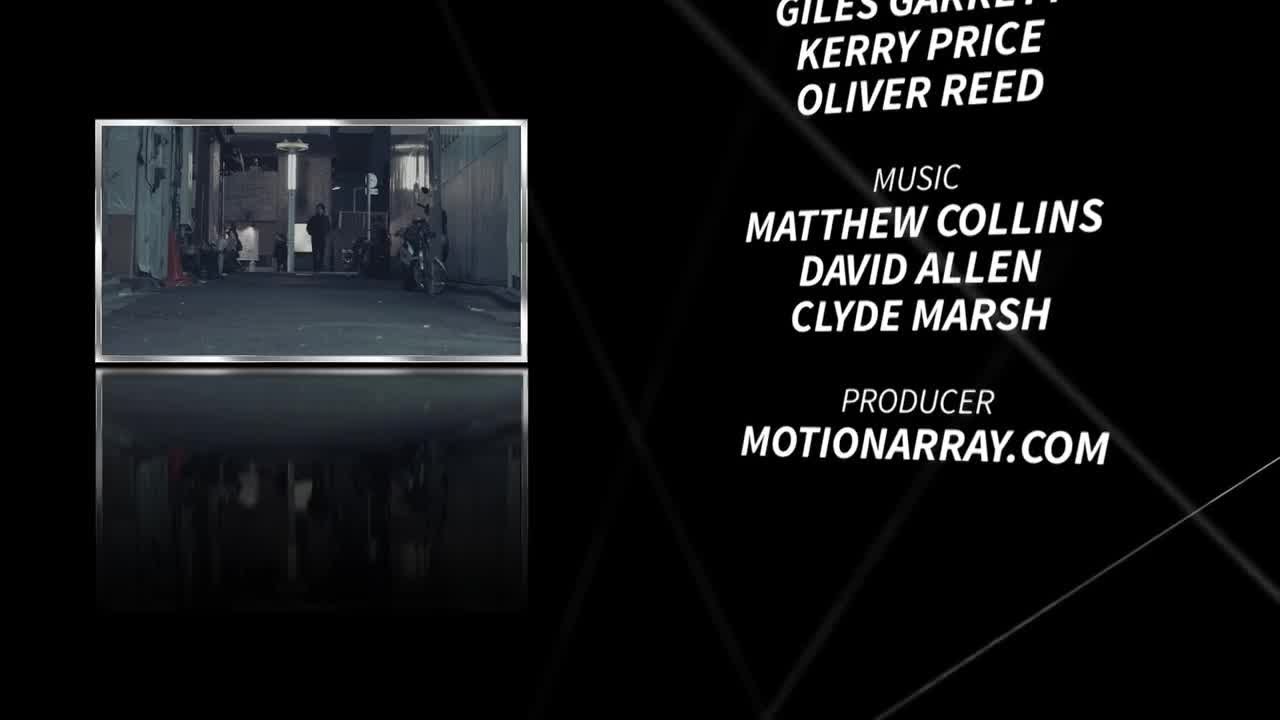 Final credits Premiere Pro Templates