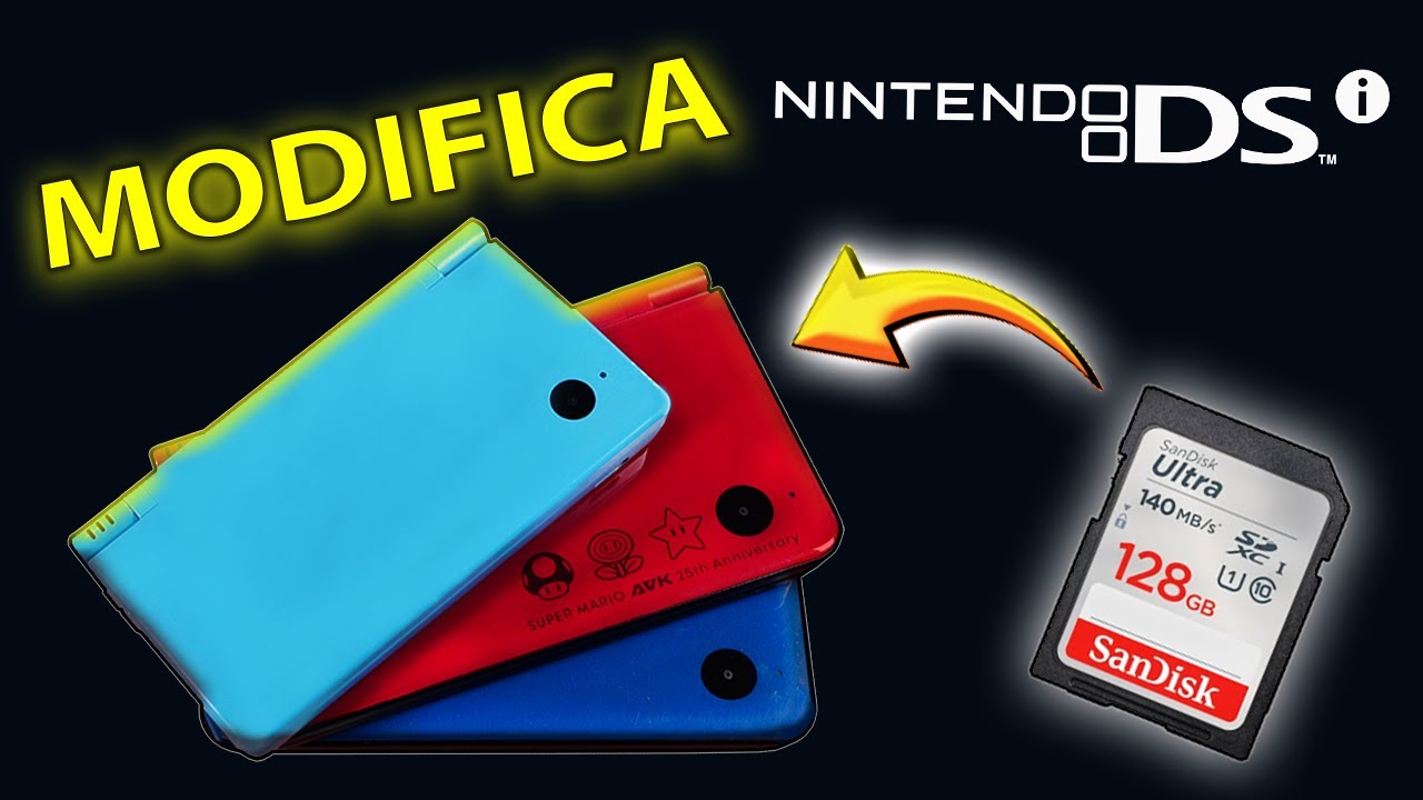Modifica il tuo Nintendo DSi con scheda SD in pochi minuti!