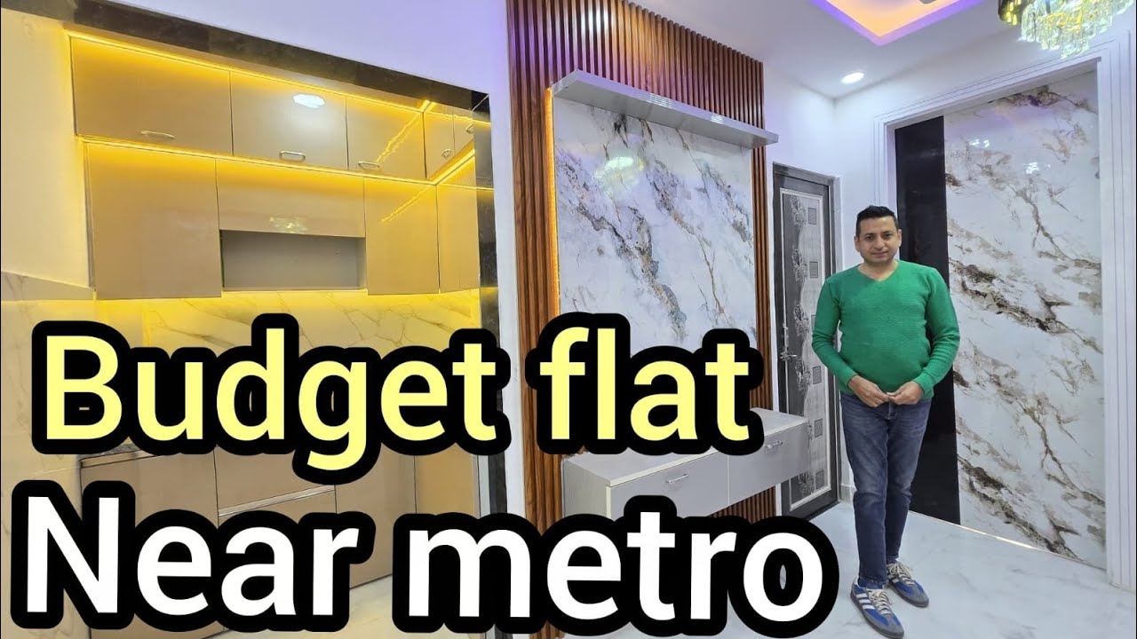 Small budget Premium flat | property in uttam nagar | double balcony flat |