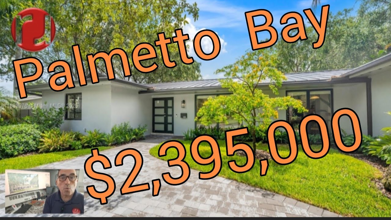 Palmetto Bay 5 Bedrooms 3.5 Bathrooms for Sale